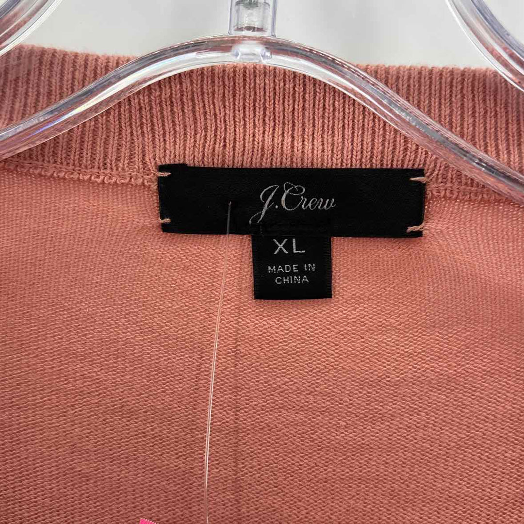 Size XL J Crew Peach Sweater