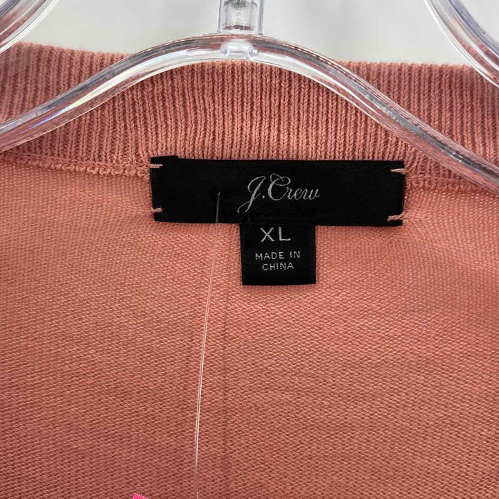 Size XL J Crew Peach Sweater