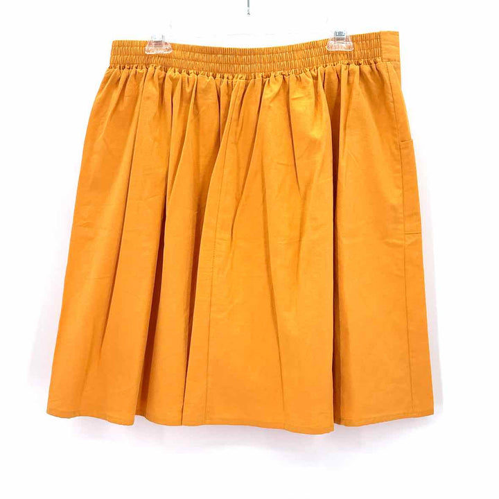 Size XL Mustard Skirt