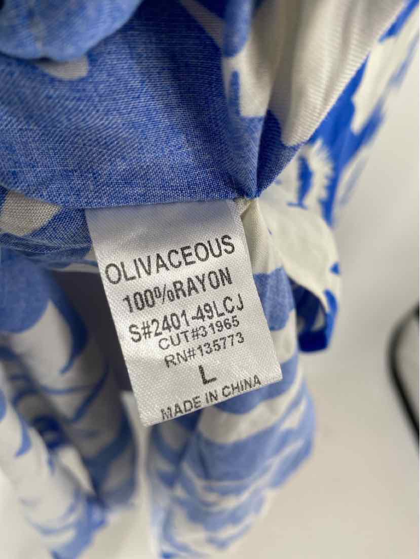 Size L Blue Dress