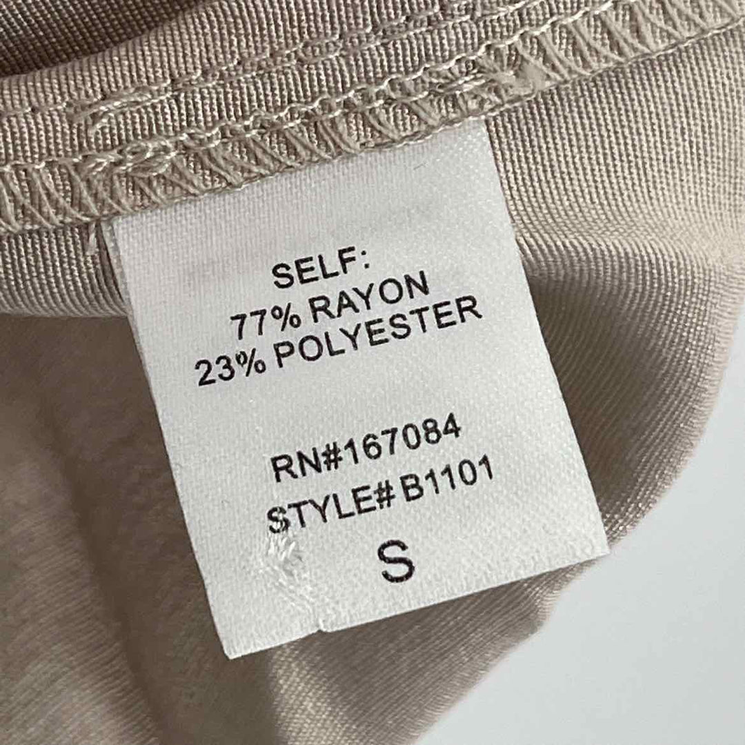 Size S POMANDER PLACE Beige Shirt