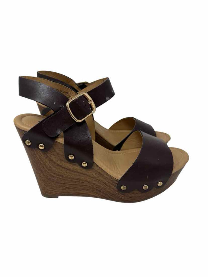 Shoe Size 6 DIBA Brown Leather Sandals