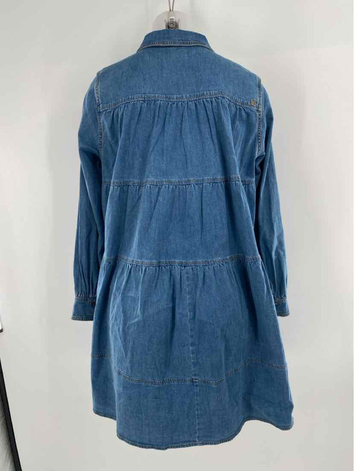 Size 8 CINQ DE SEPT Denim Dress