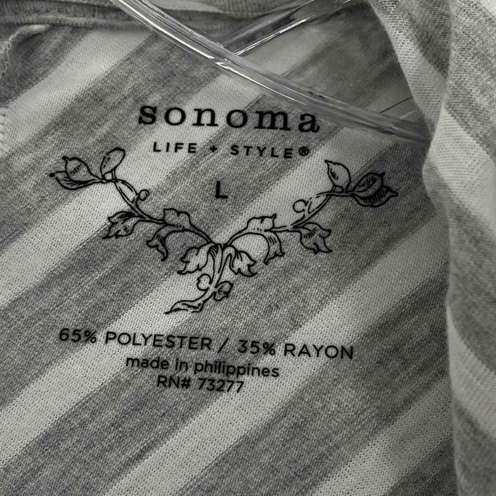 Size L SONOMA Multi-Color Knit Cardigan
