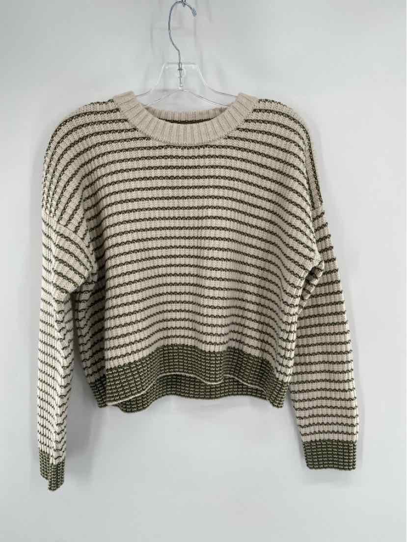 Size S Splendid Olive Knit Sweater