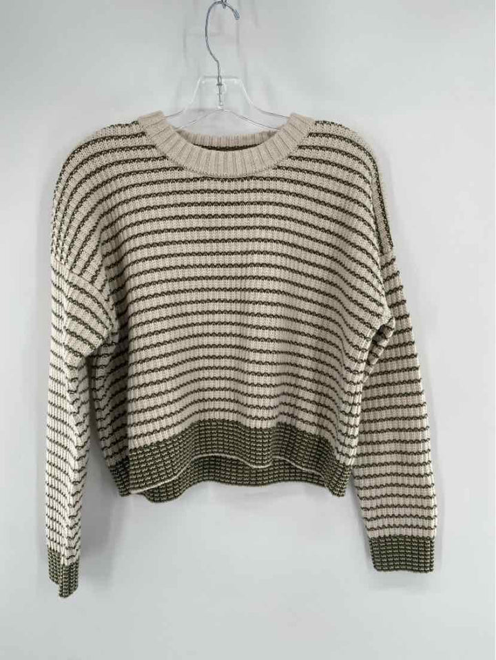 Size S Splendid Olive Knit Sweater
