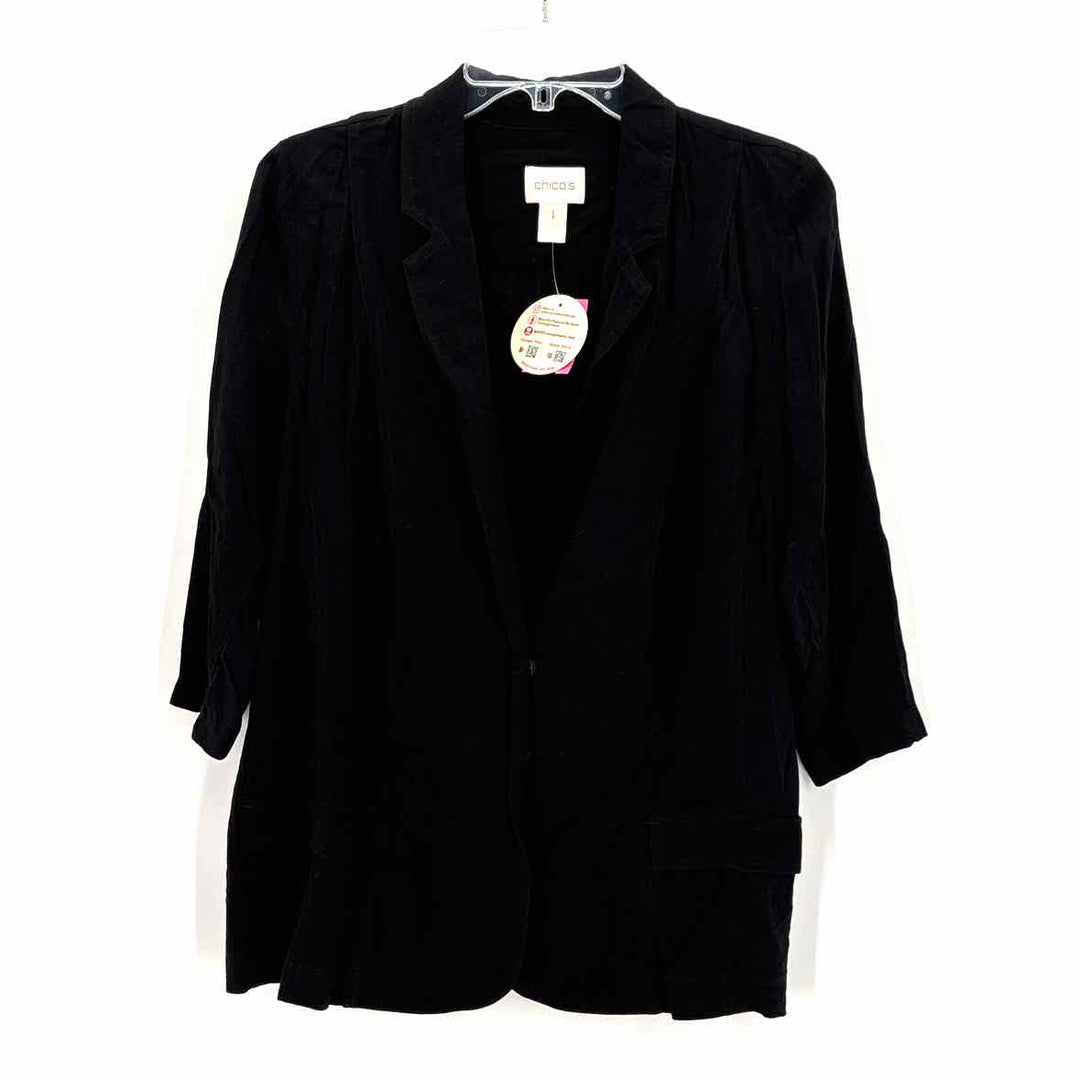Size M Chico's Black Shirt