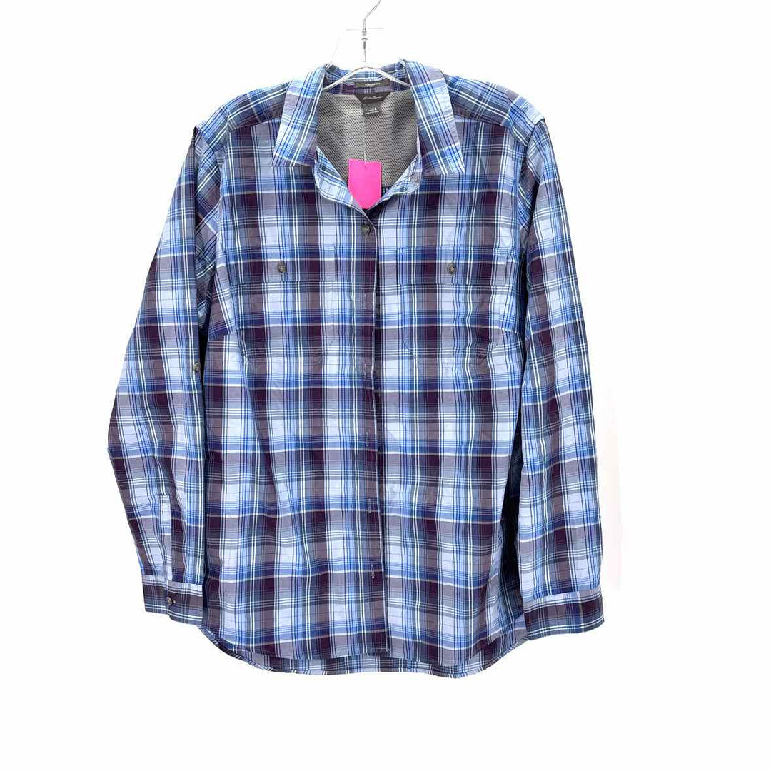 Size L EDDIE BAUER Blue Shirt