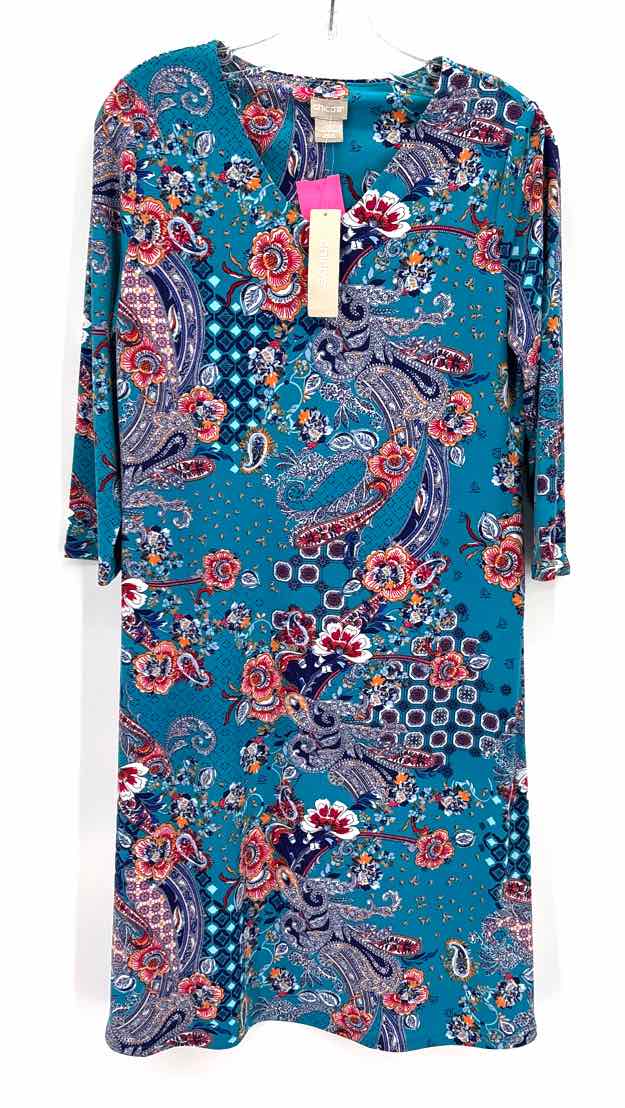 Size XS Chico's Teal Dress