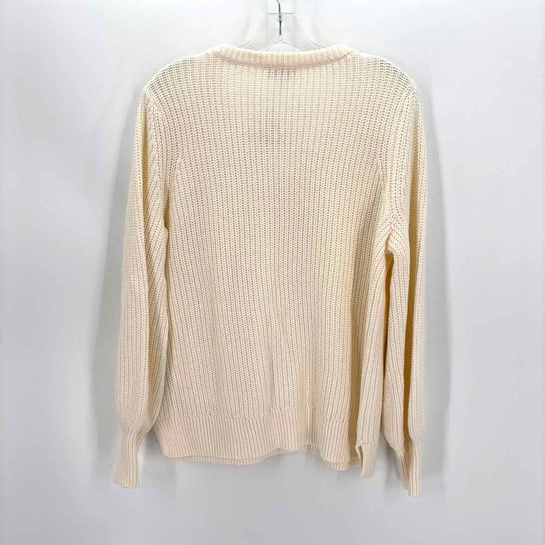 Size L Cream Knit Sweater