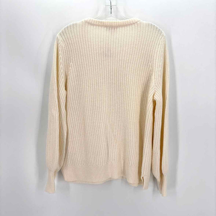 Size L Cream Knit Sweater