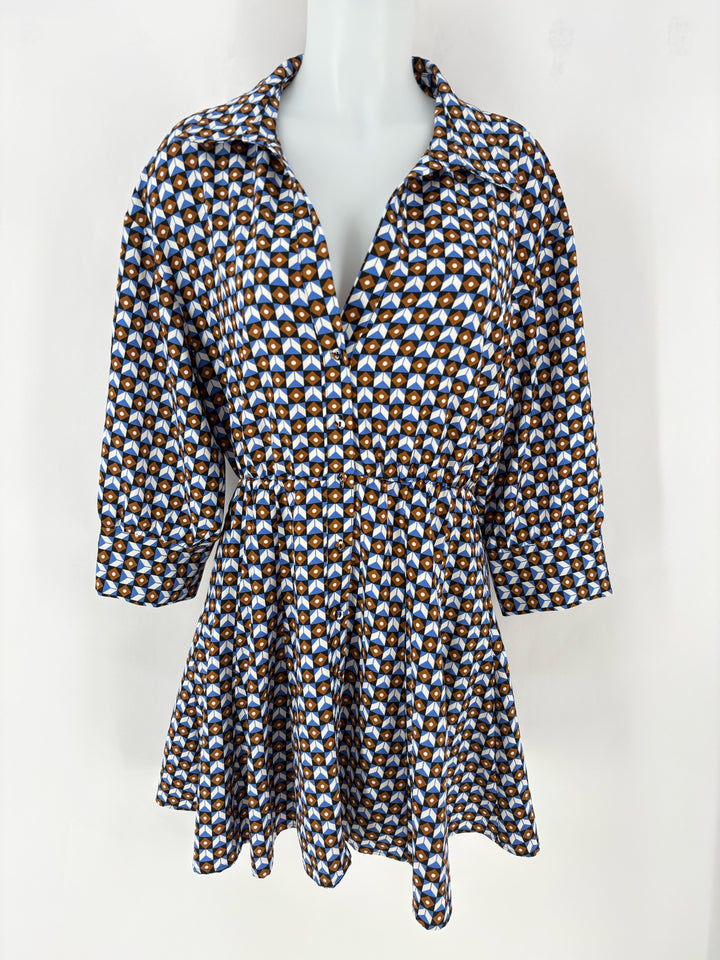 Size L ZARA Blue Dress