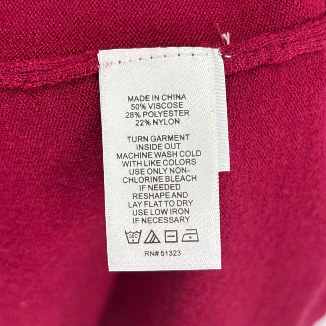 Size M CECE Burgundy Dress