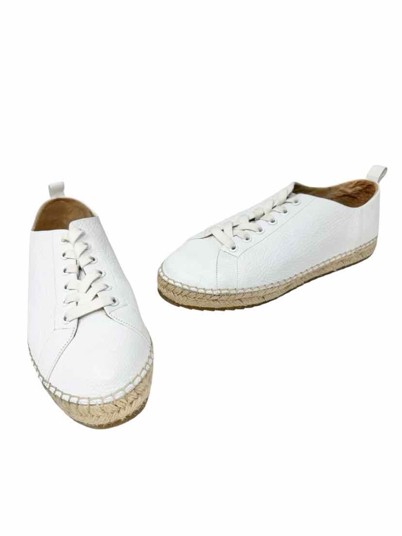 Shoe Size 9 LAFAYETTE White Leather Sneakers