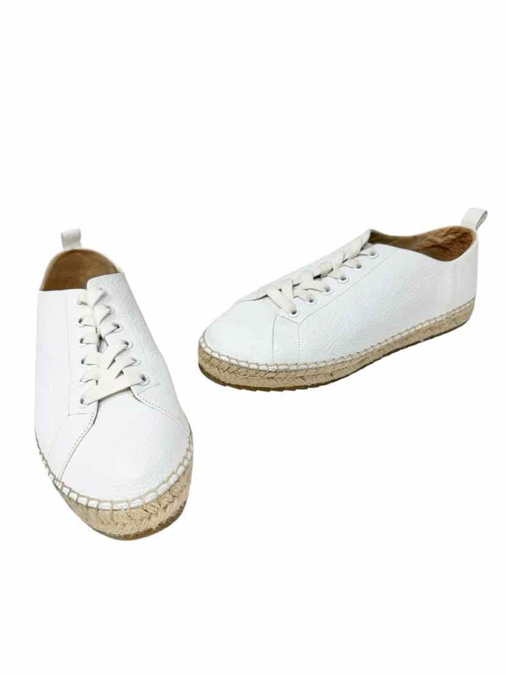Shoe Size 9 LAFAYETTE White Leather Sneakers