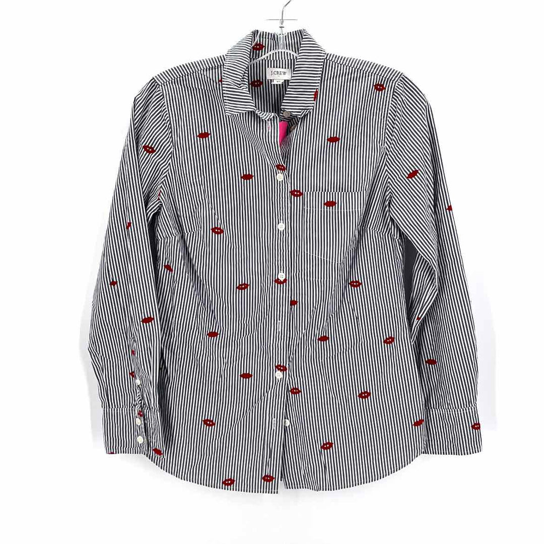 Size XS J Crew Gray Shirt
