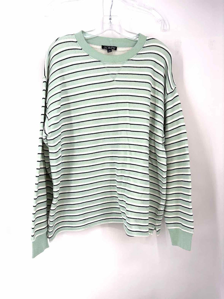 Size M J Crew Green Sweater