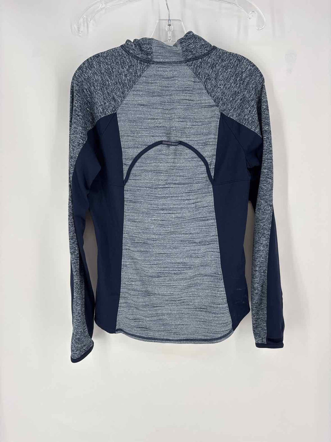 Size L Athleta Navy Print Jacket