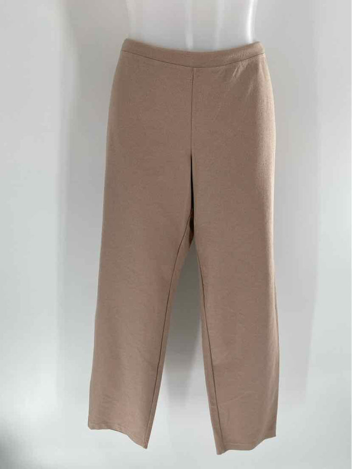 Size L Eileen Fisher Beige Pants
