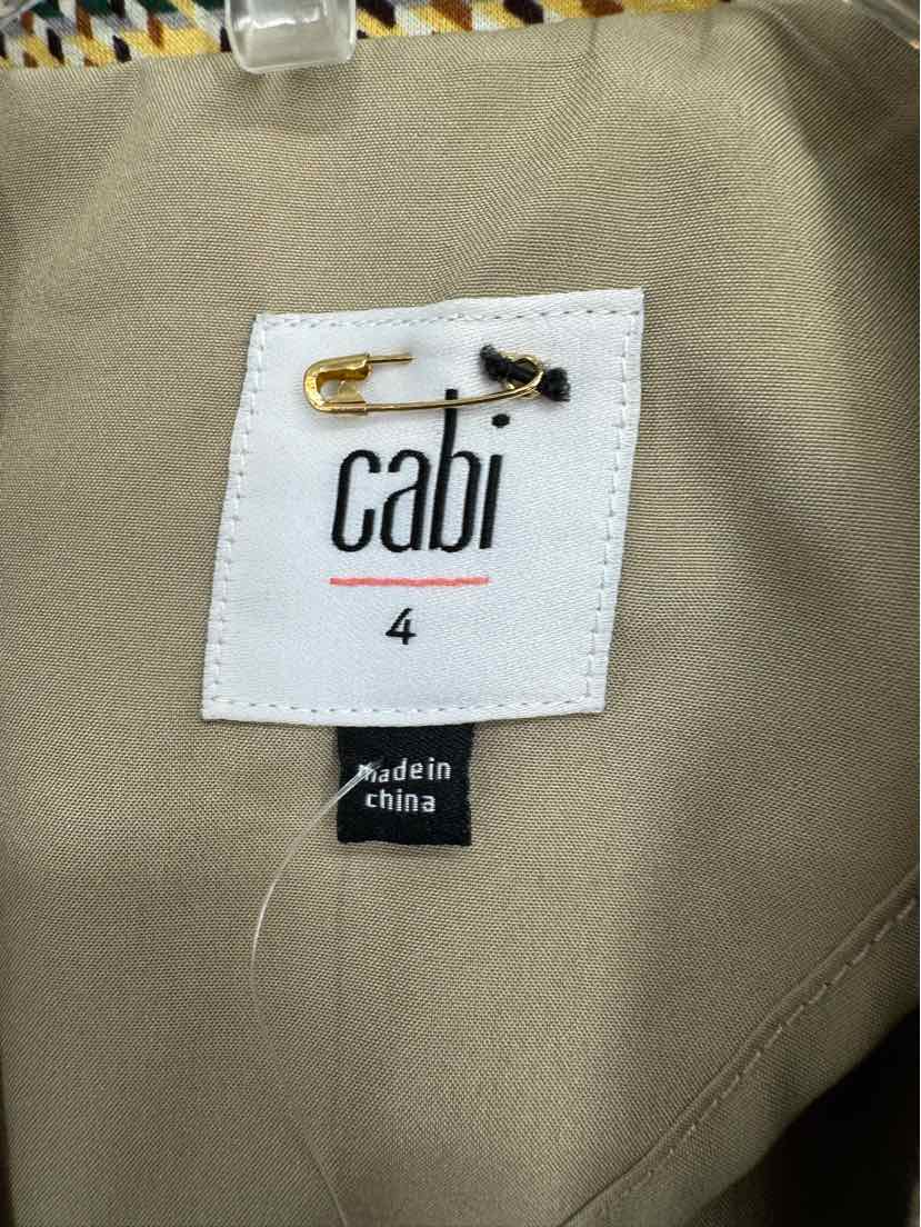 Size 4 CABI Tan Blazer