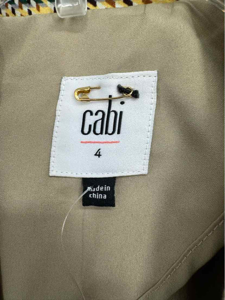 Size 4 CABI Tan Blazer