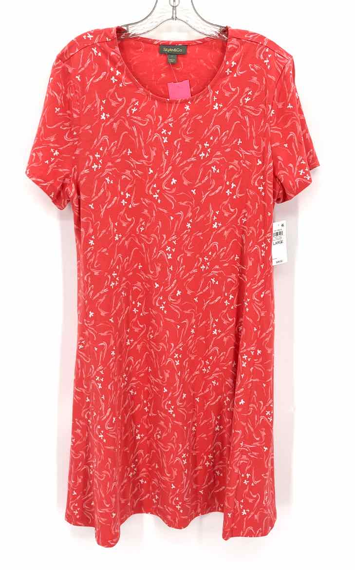 Size L Style & Co Coral Dress