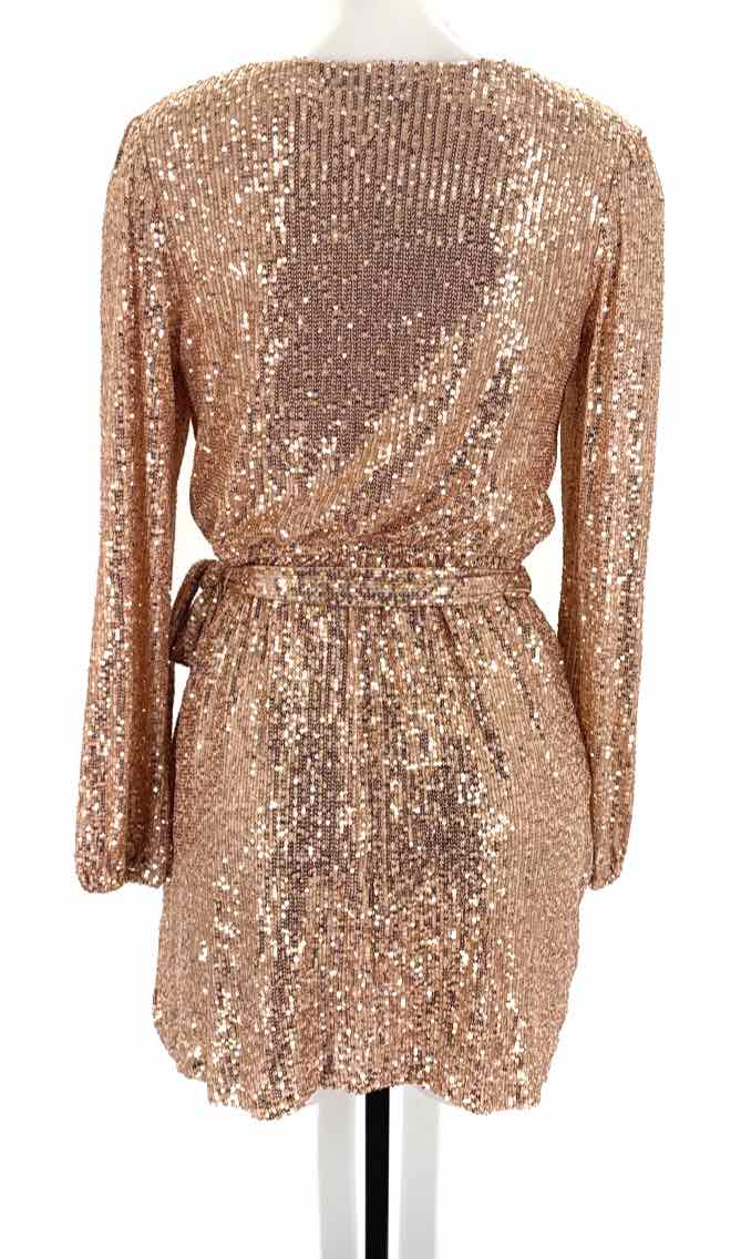 Size M Rose Gold Dress