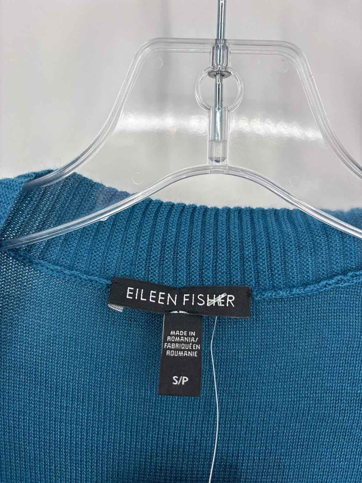 Size S Eileen Fisher Blue Sweater