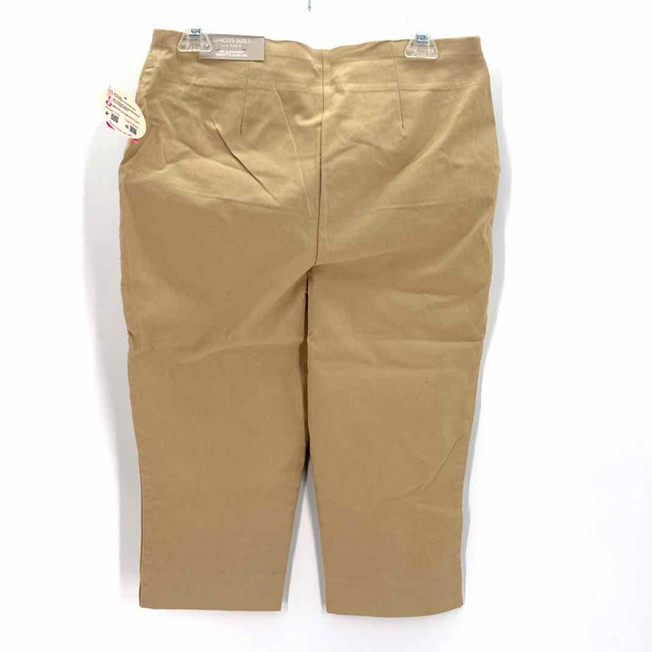 Size 8 Chico's Tan Pants