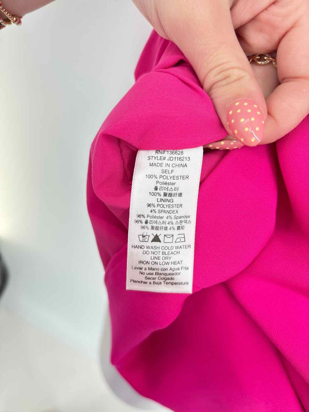 Size M FABRIK Pink Dress