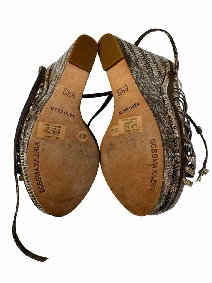 Shoe Size 6.5 BCBG Brown Sandals