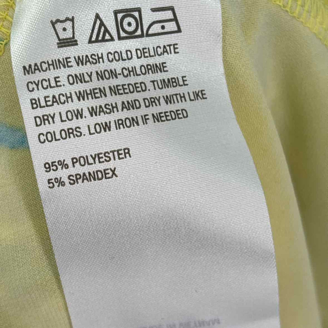 Size XL IMAN Yellow Shirt
