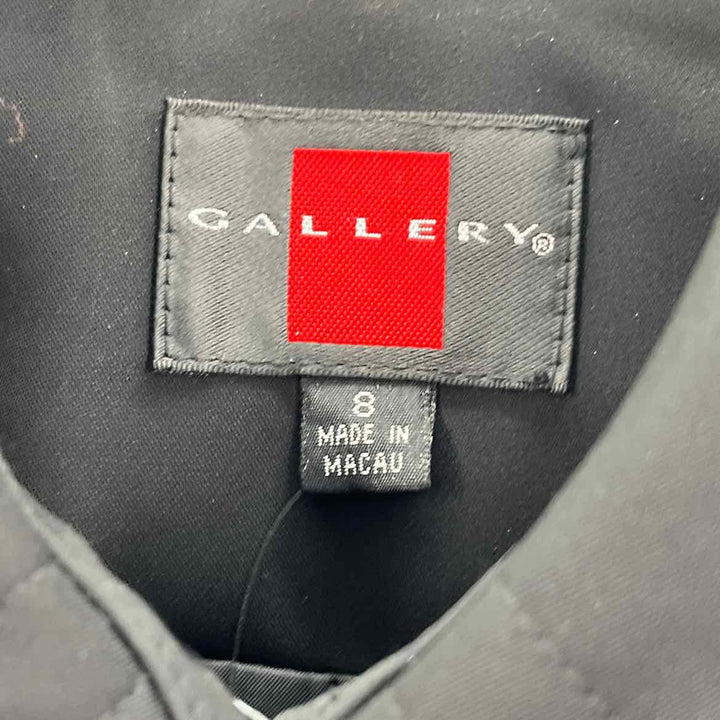 Size 8 GALLERY Black Jacket