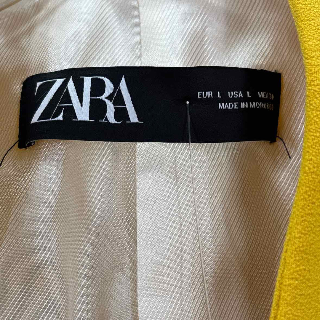 Size L ZARA Mustard Jacket