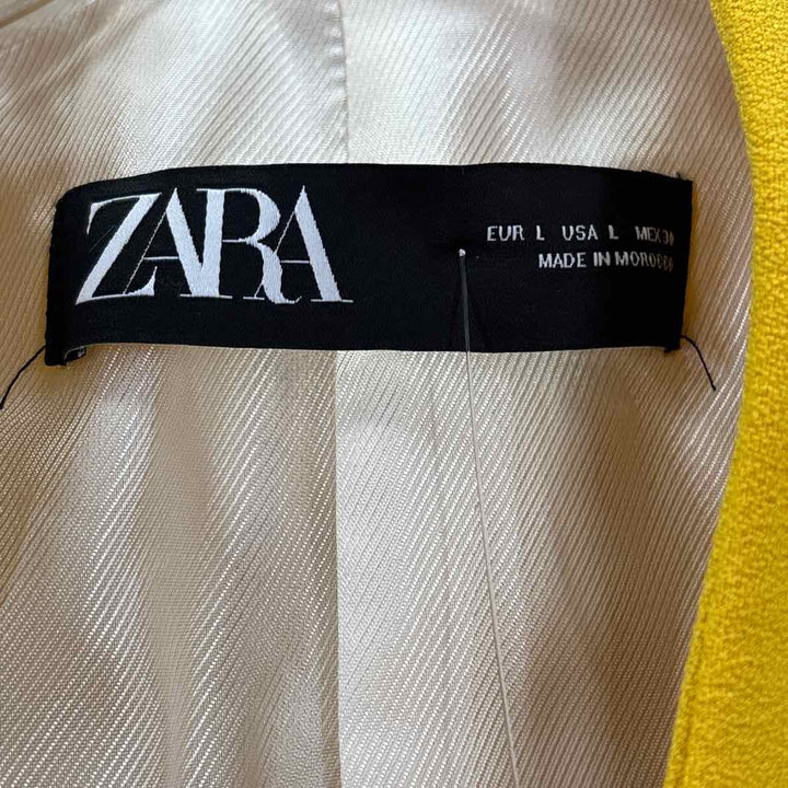 Size L ZARA Mustard Jacket