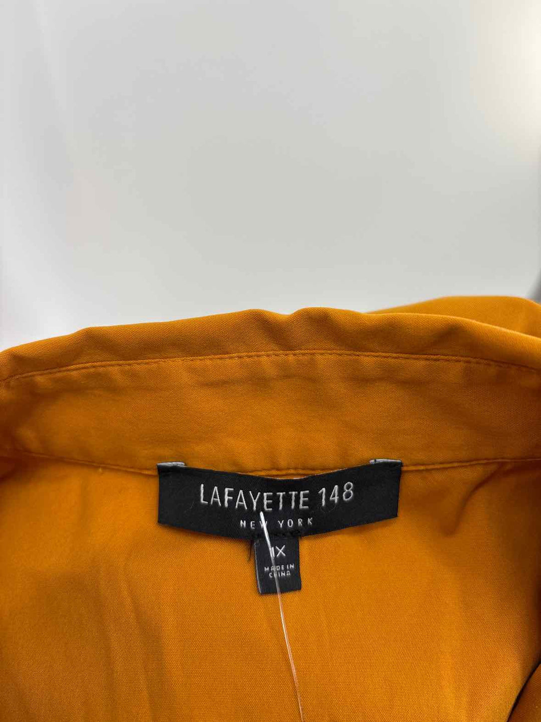 Size 1X LAFAYETTE Mustard Shirt