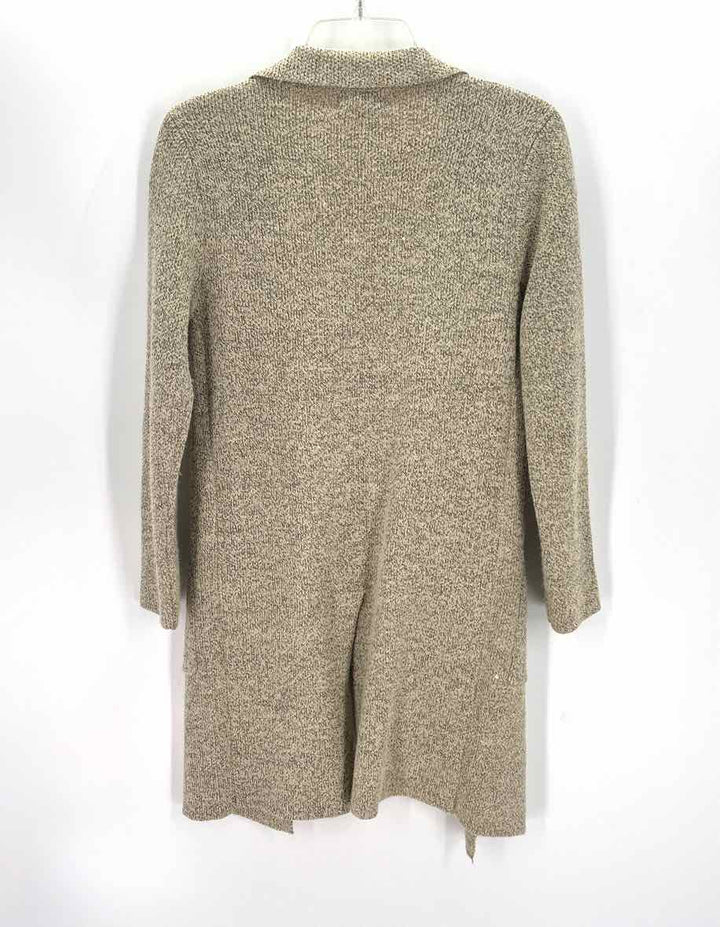Size XS MONTEAU Tan Knit Cardigan