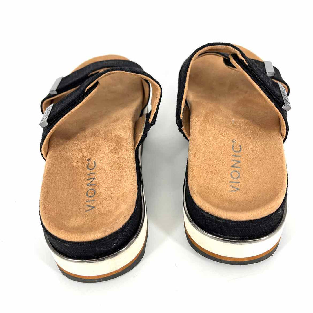 Shoe Size 9.5 VIONIC Black Sandals