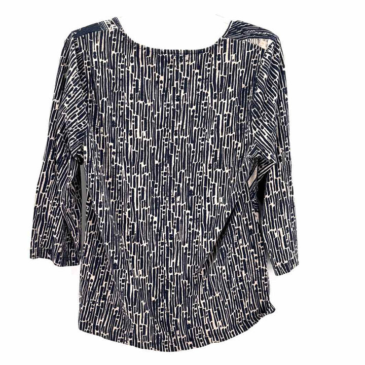 Size L Chico's Navy Shirt