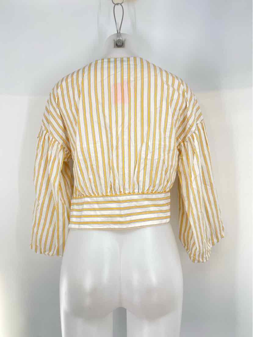 Size 8 DEREK LAM Cream Shirt