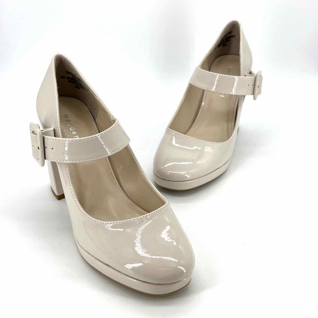 Shoe Size 8.5 MADDEN GIRL Bone PATENT Pumps
