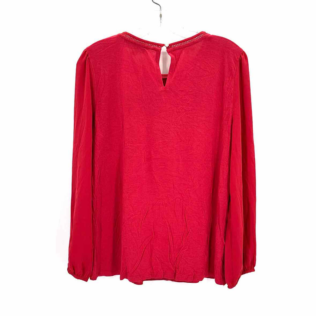 Size M LOFT Red Shirt