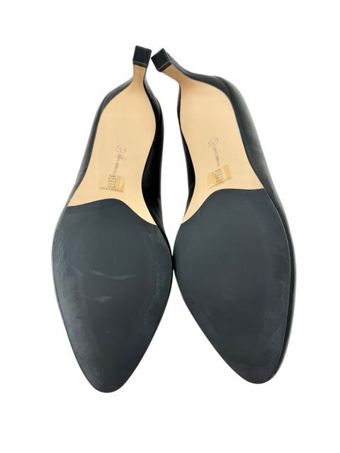 Shoe Size 9.5 Gianni Bini Black Leather Pumps