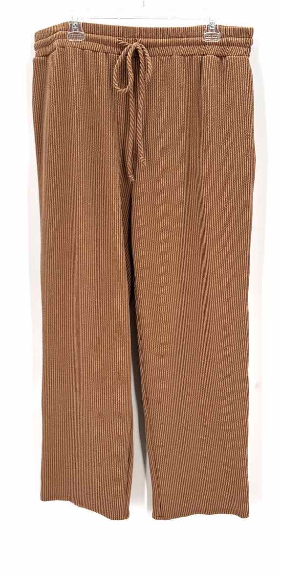 Size 1X Brown 2 PC Dress
