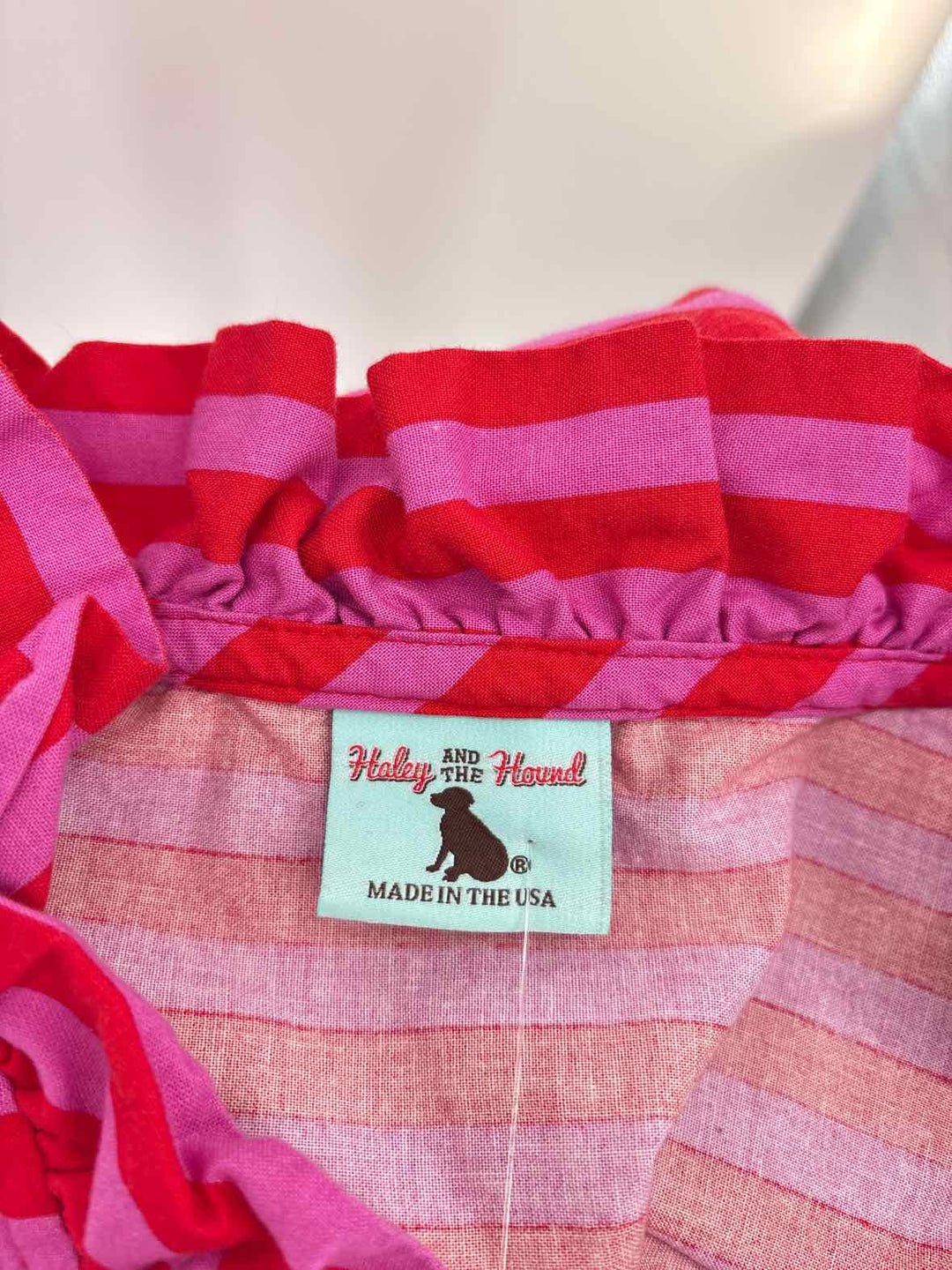 Size L Fuschia Straw Shirt