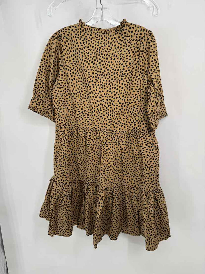 Size M J Crew Tan Dress