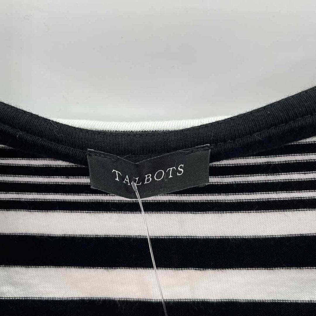 Size S Talbots Black/White Shirt
