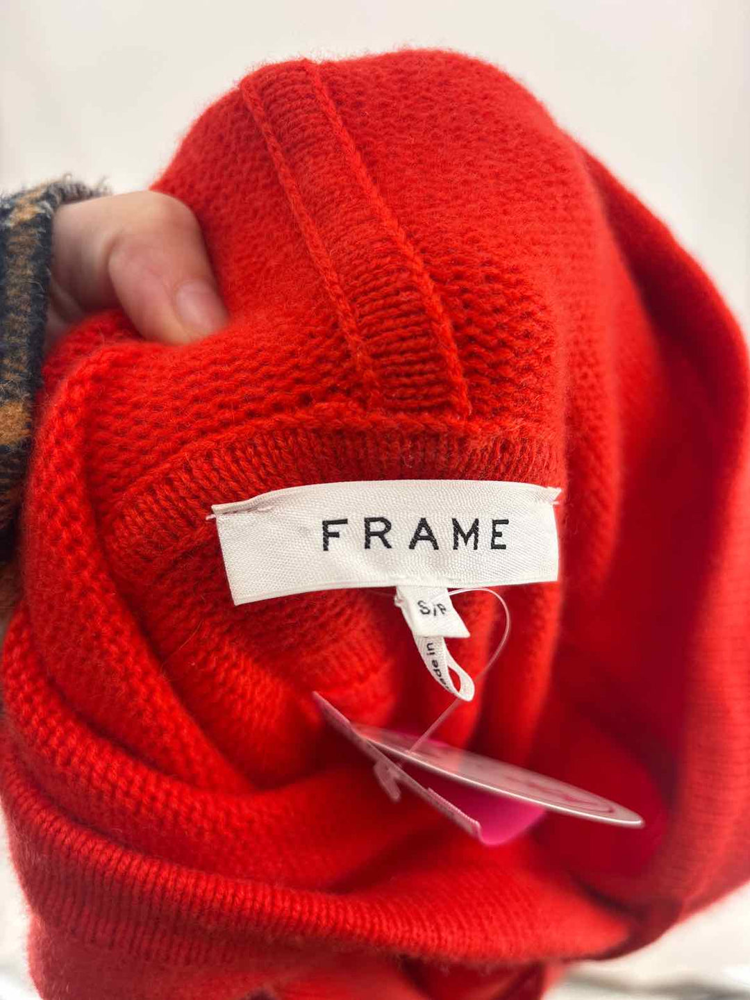 Size S FRAME Orange Sweater