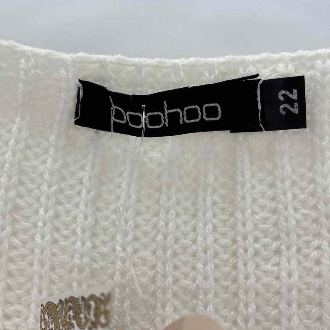 Size 22 BOOHOO Ivory Sweater