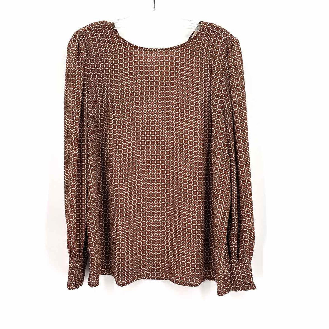 Size S Ann Taylor Tan Shirt